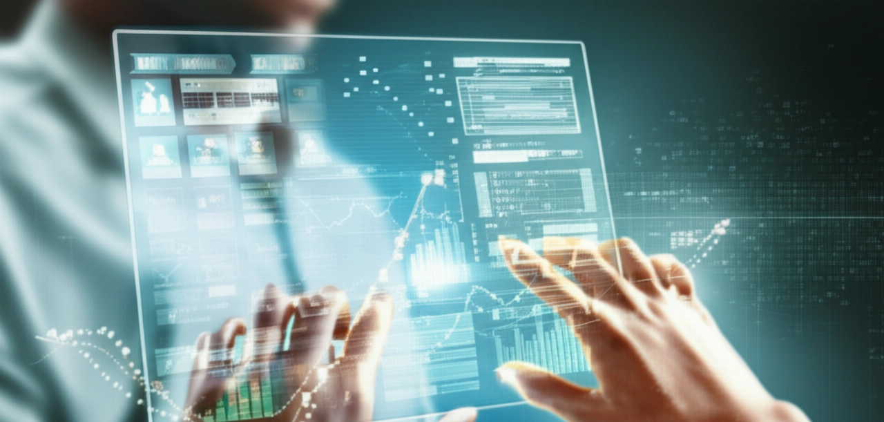 Un'interfaccia di sito e-commerce fiorente con grafici finanziari in ascesa, che simboleggiano crescita e valore.