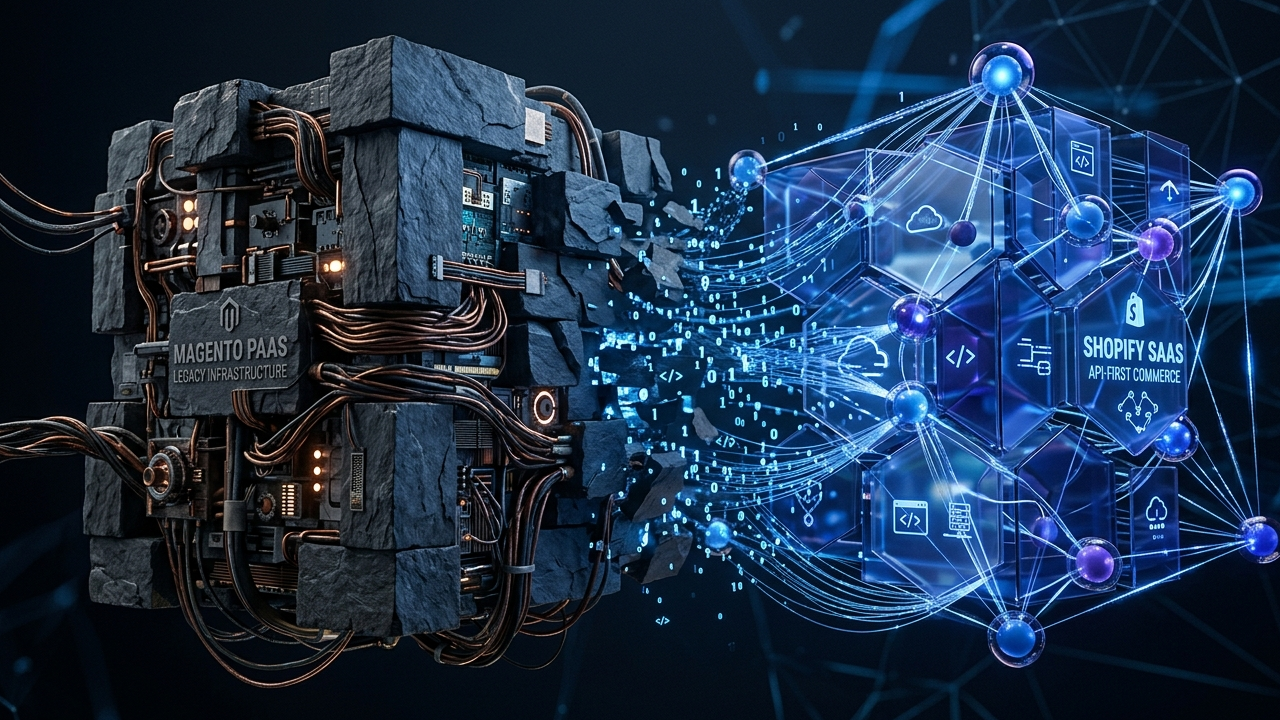 Migrating from Magento to Shopify Plus: A Technical Guide